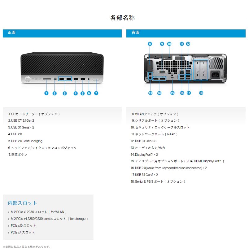 Amazon.co.jp: 【整備済み品】デスクトップパソコン Prodesk 600 G4 SF